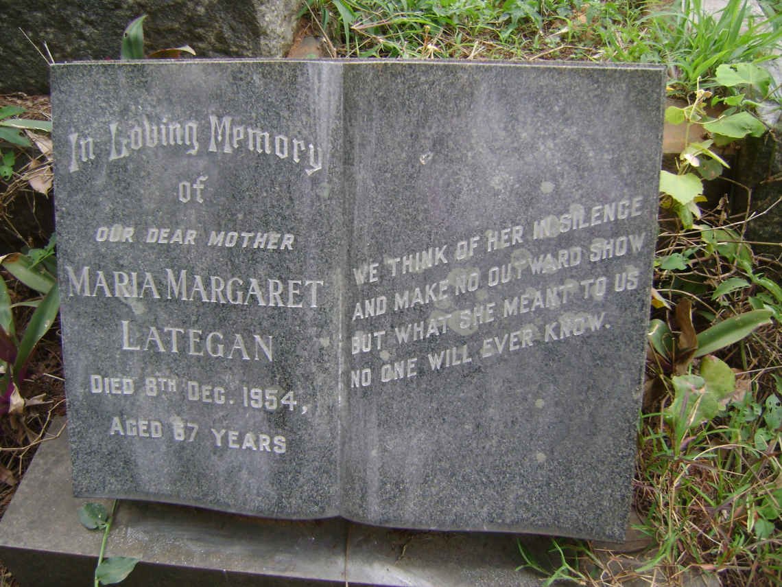 LATEGAN Maria Margaret -1954