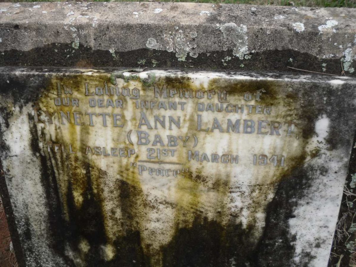 LAMBERT Lynette Ann -1941
