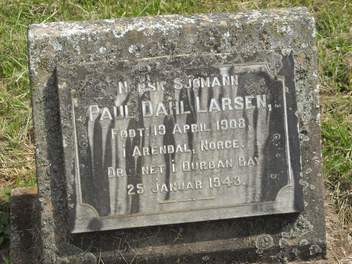 LARSEN Paul Dahl 1908-1943
