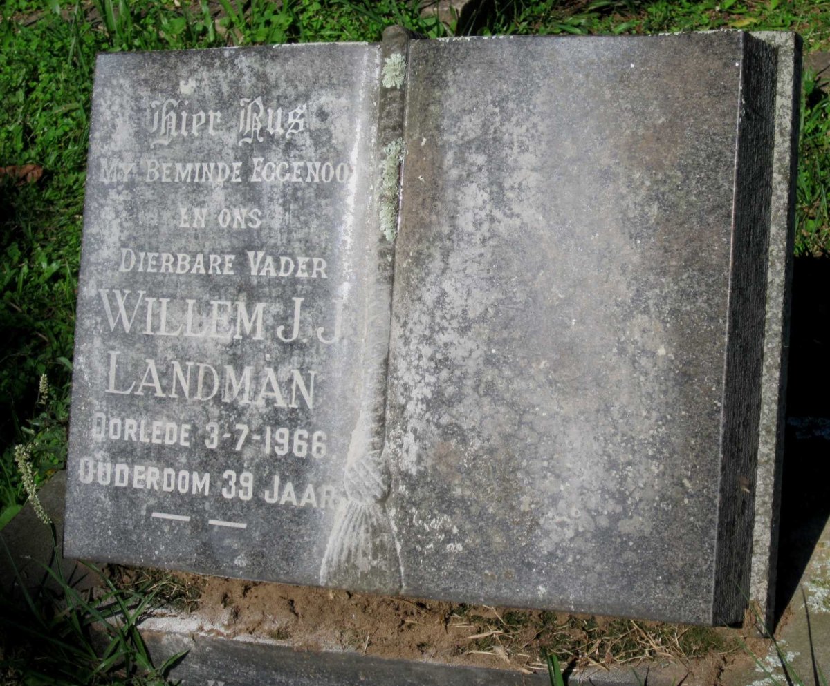 LANDMAN Willem J.J. -1966