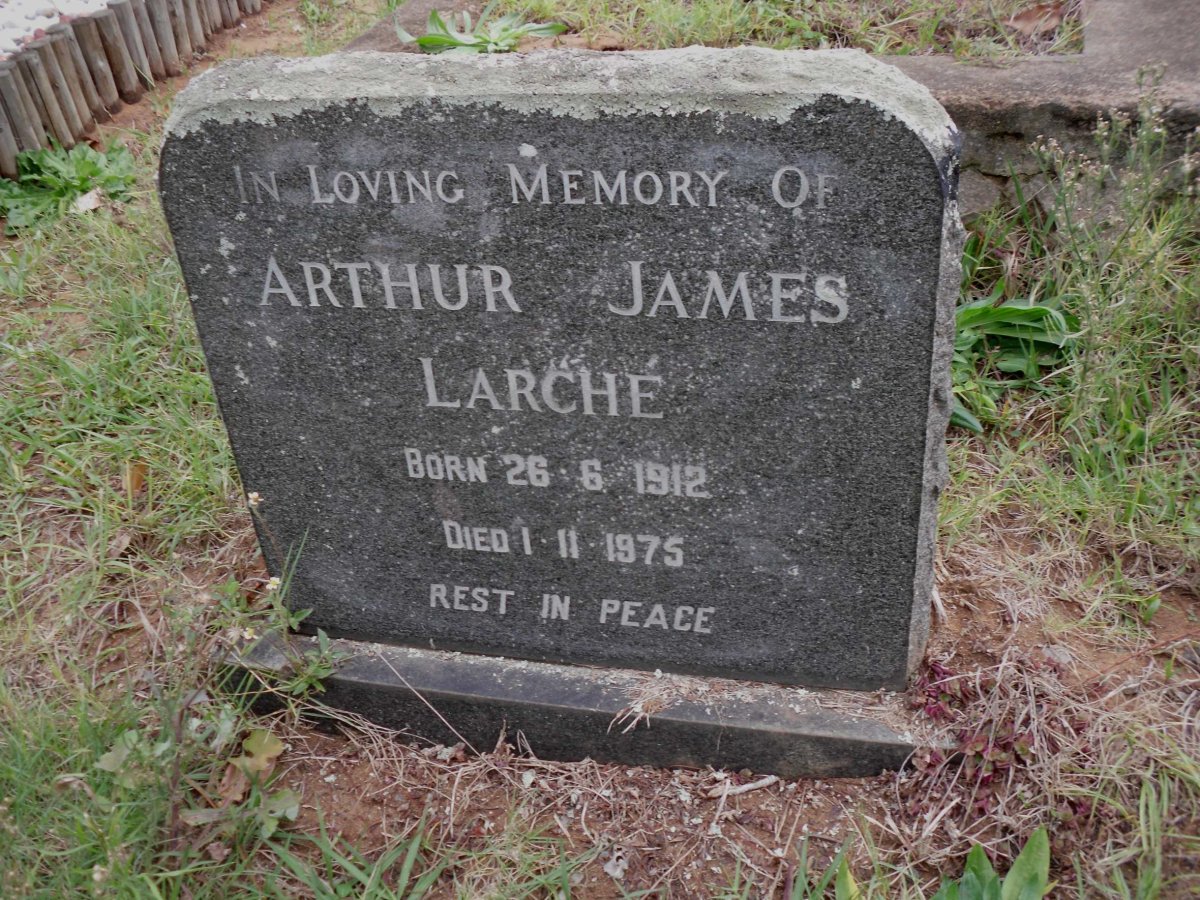 LARCHÉ Arthur James 1912-1975