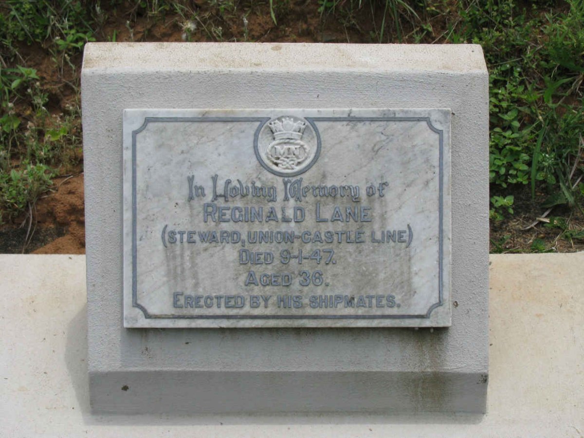 LANE Reginald -1947