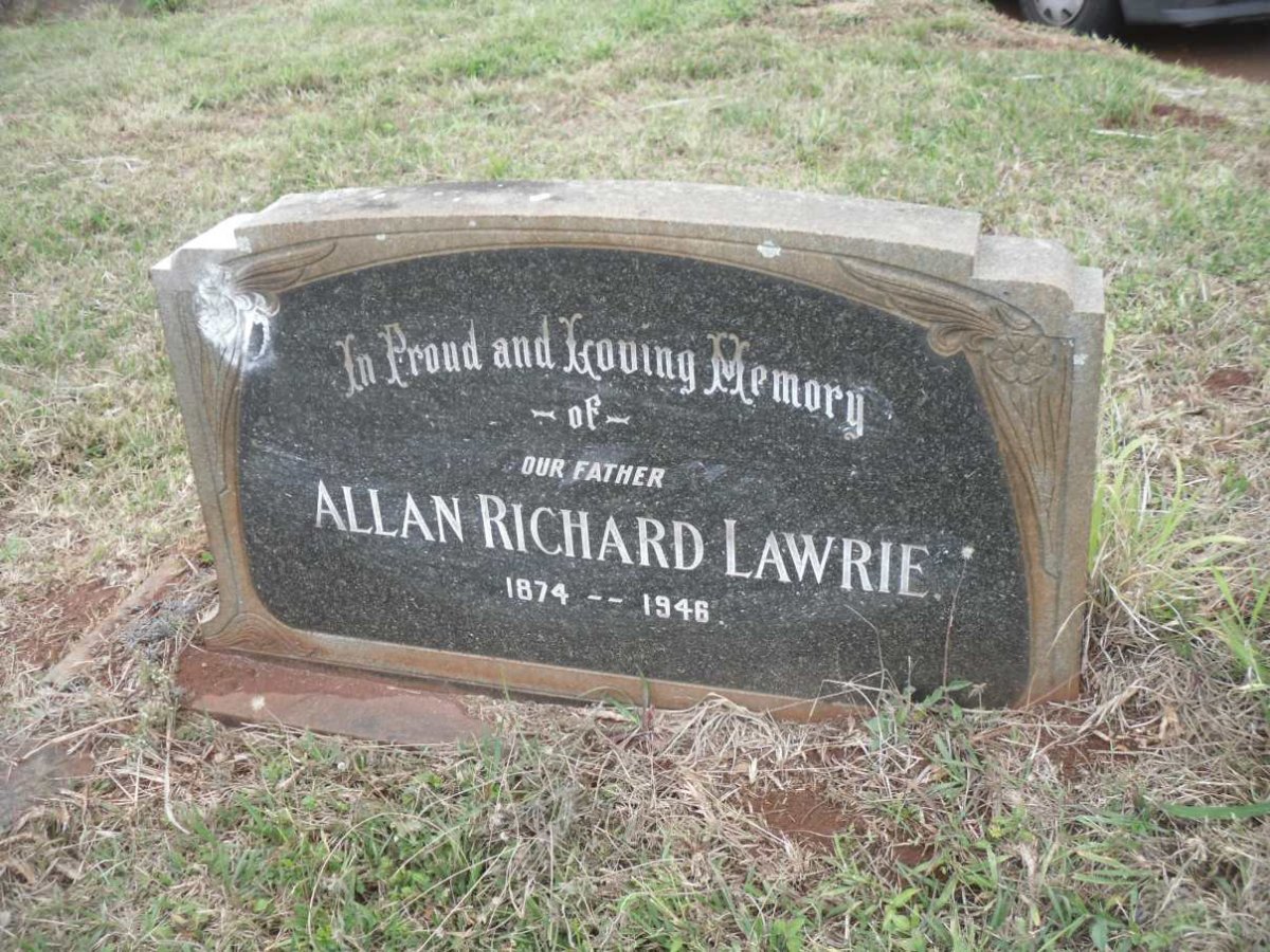 LAWRIE Allan Richard 1874-1946