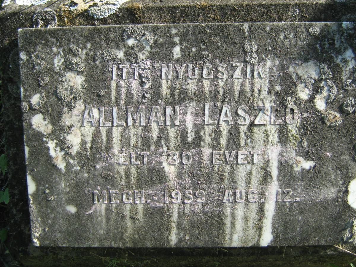 LASZLO Allman 1930-1959