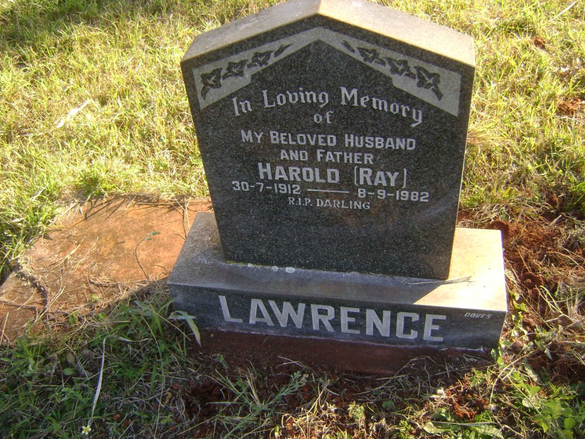 LAWRENCE Harold 1912-1982