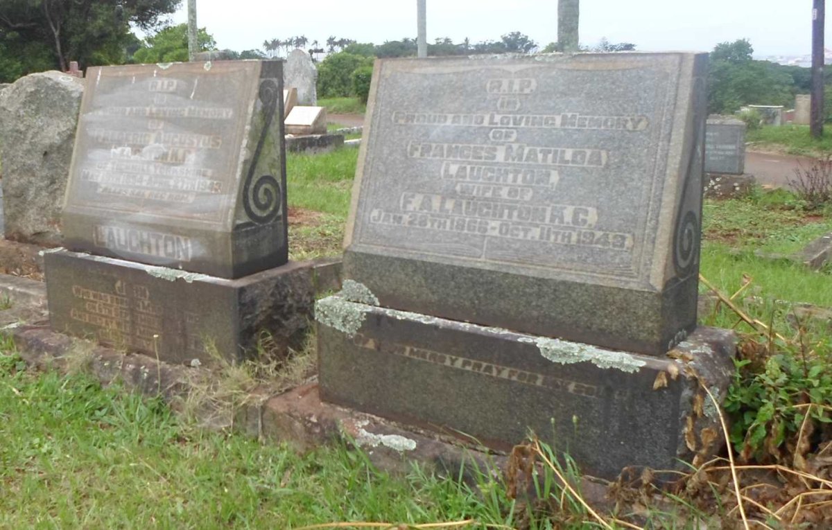 LAUGHTON Frederic Augustus 1854-1943 &amp; Frances Matilda 1866-1948 :: LAUGHTON John 1891-1918