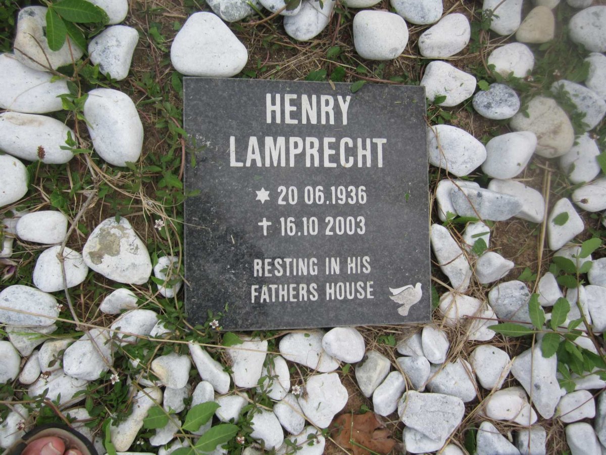 LAMPRECHT Henry 1936-2003