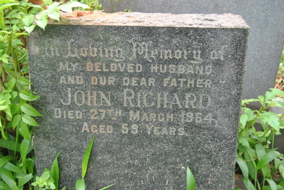 LAWRENCE John Richard -1964