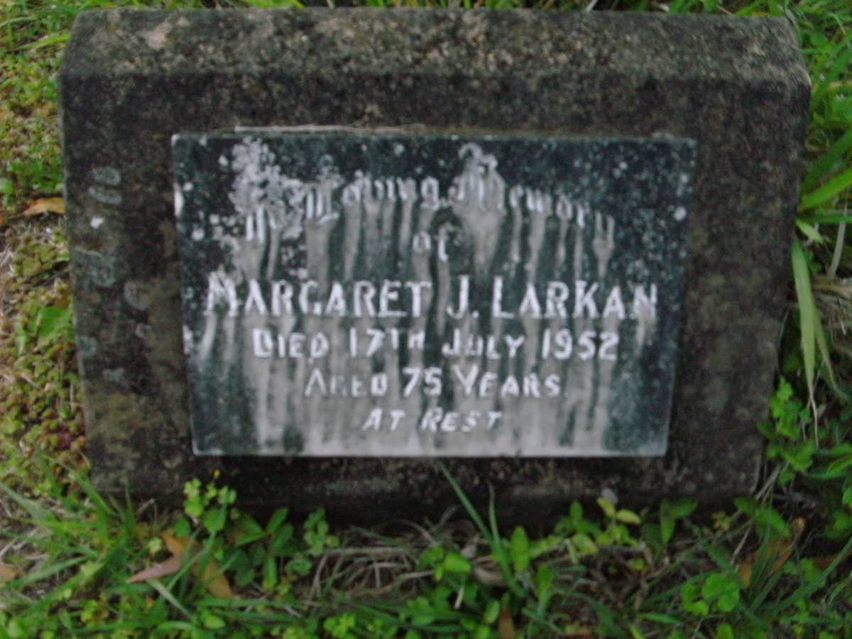 LARKAN Margaret J. -1952