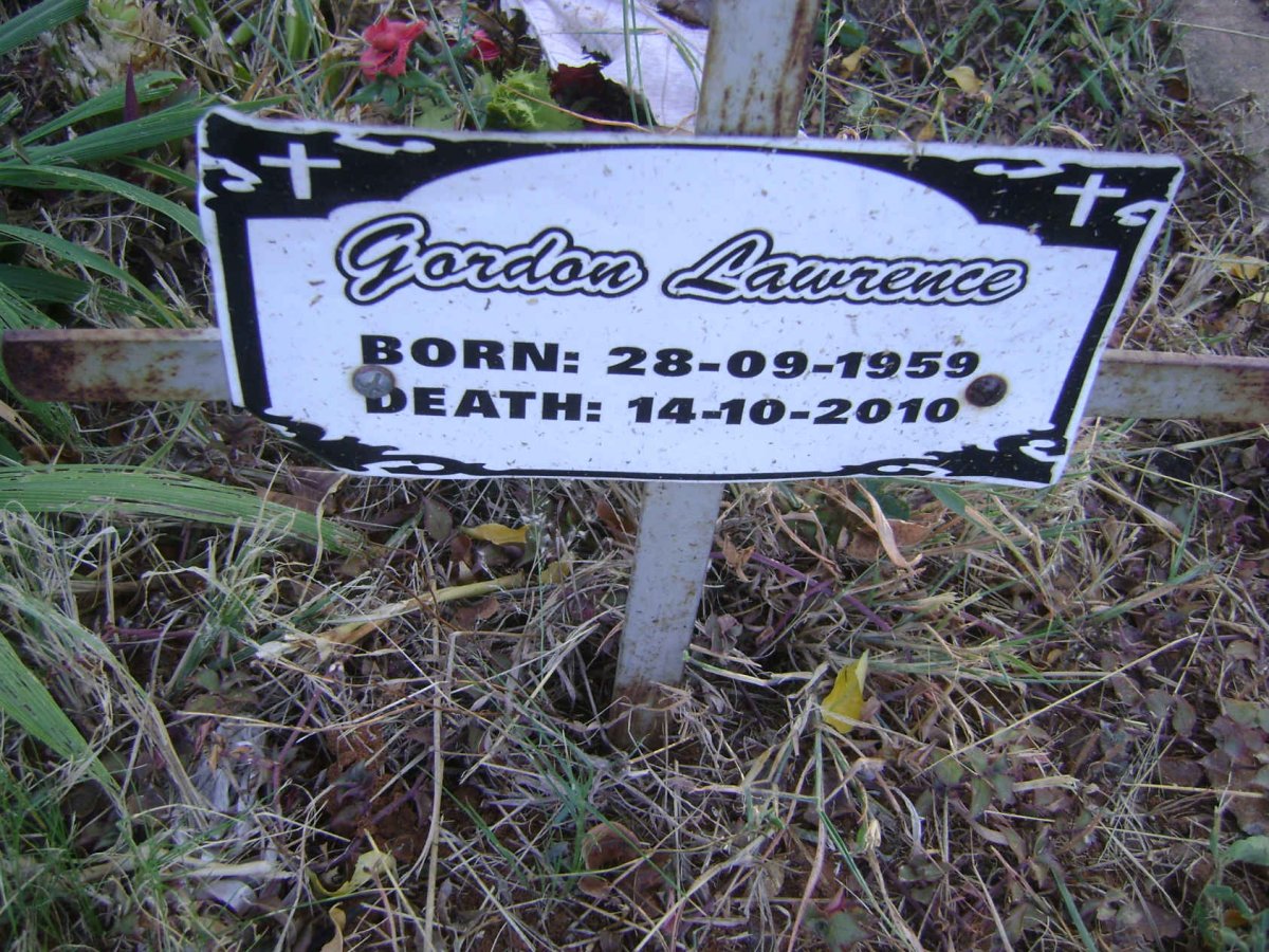 LAWRENCE Gordon 1959-2010