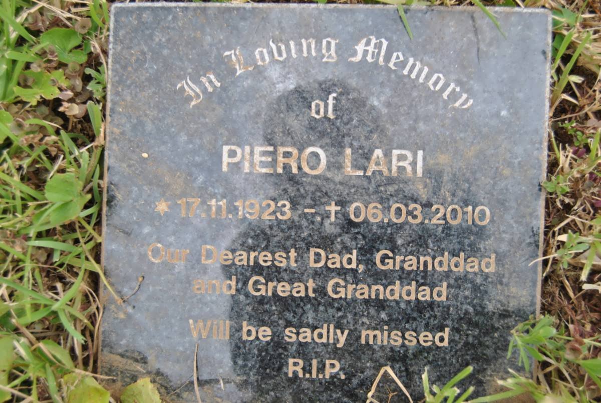 LARI Piero 1923-2010