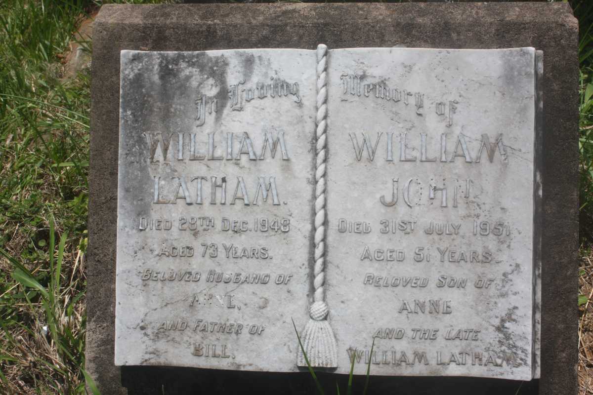 LATHAM William -1948 :: LATHAM William John -1951