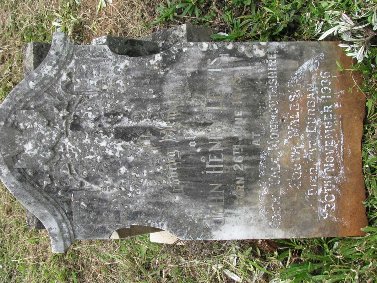 LEWIS John Henry 1875-1936