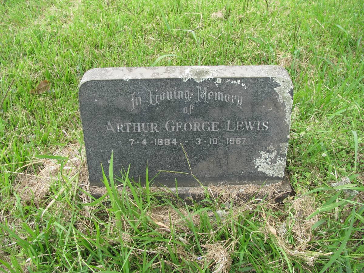 LEWIS Arthur George 1884-1967