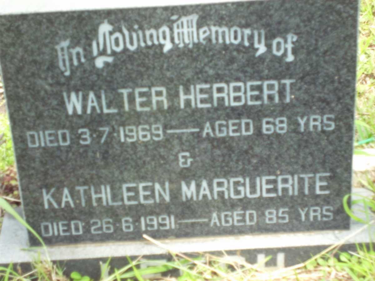 LEECH Walter Herbert -1969 &amp; Kathleen Marguerite -1991