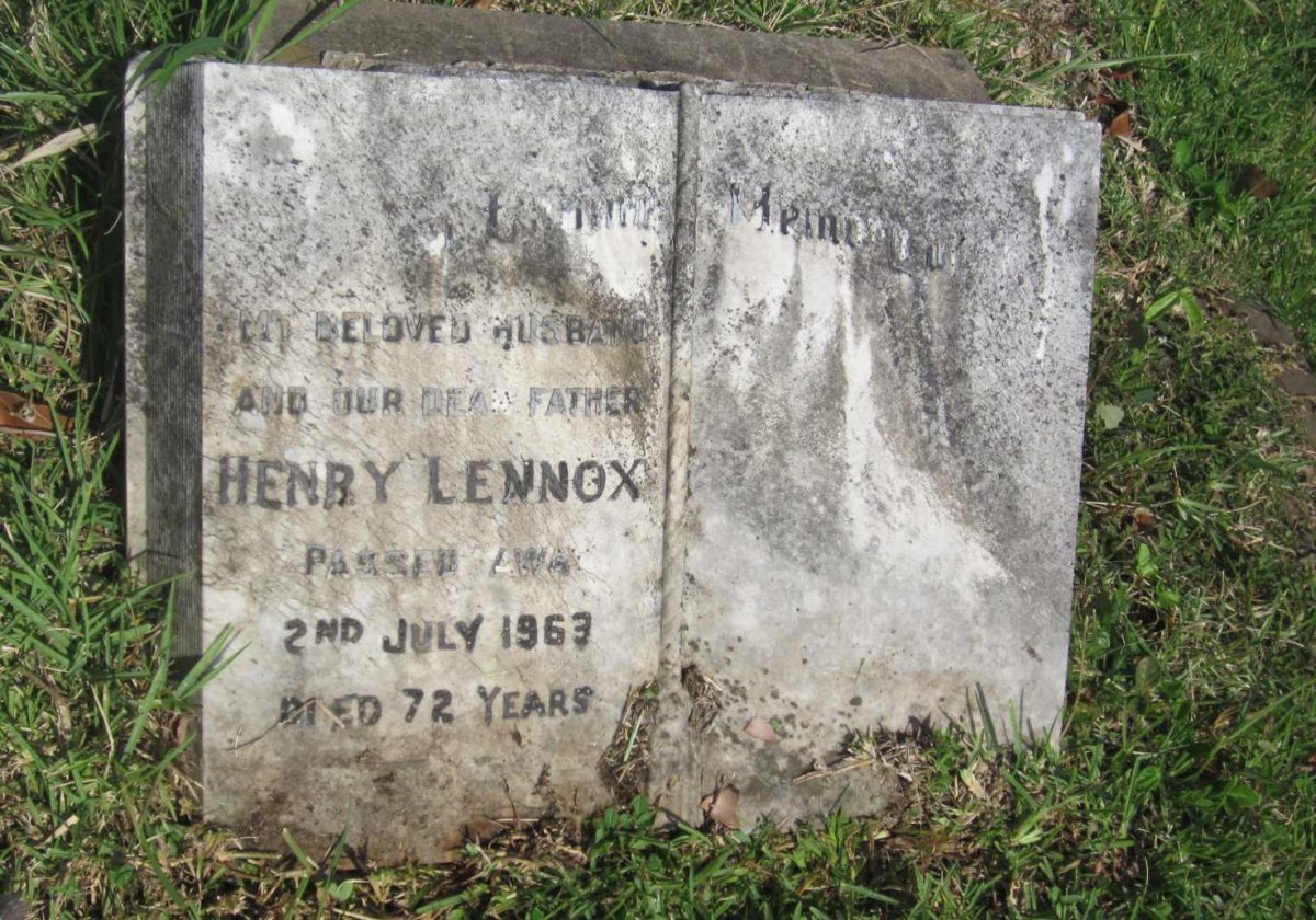 LENNOX Henry  -1963