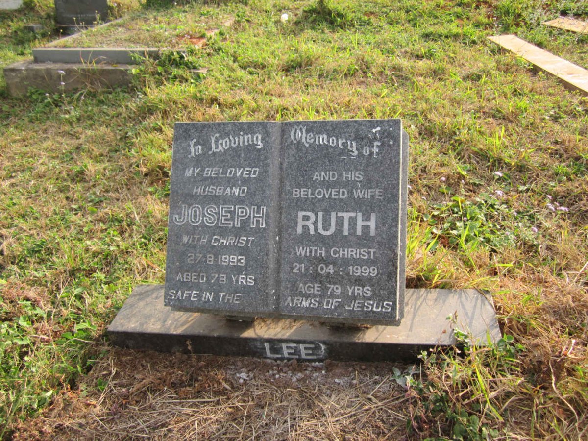 LEE Joseph -1993 &amp; Ruth -1999