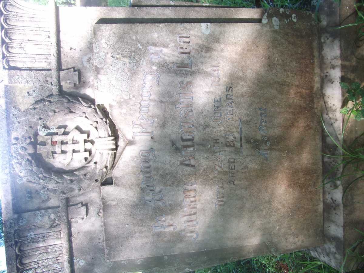 LEA Julian Augustus -1931
