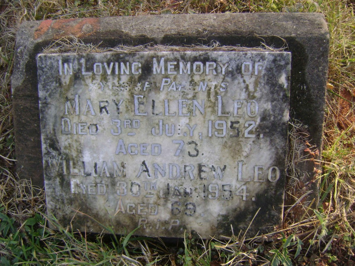 LEO William Andrew -1954 &amp; Mary Ellen -1952
