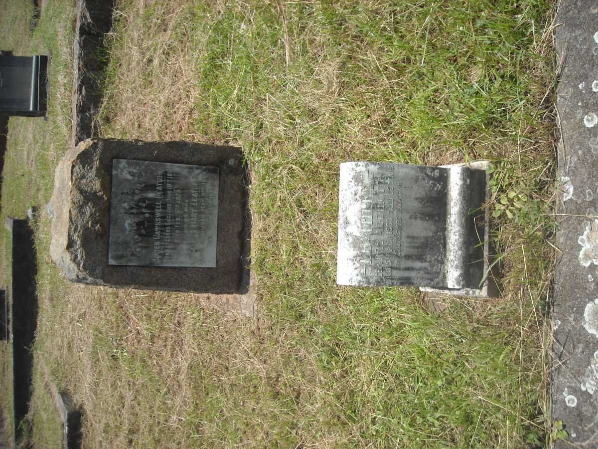 LEATHLEY James Hawkswell 1854-1923 &amp; Frances Mary 1863-1949 :: LEATHLEY Harry Addington -1960