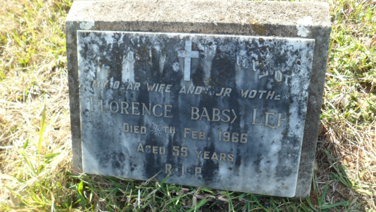 LEE Florence  -1966