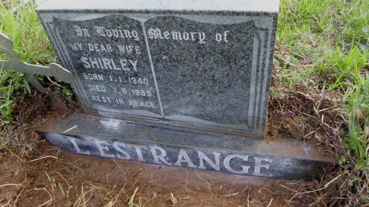 L ESTRANGE Shirley 1940-1989