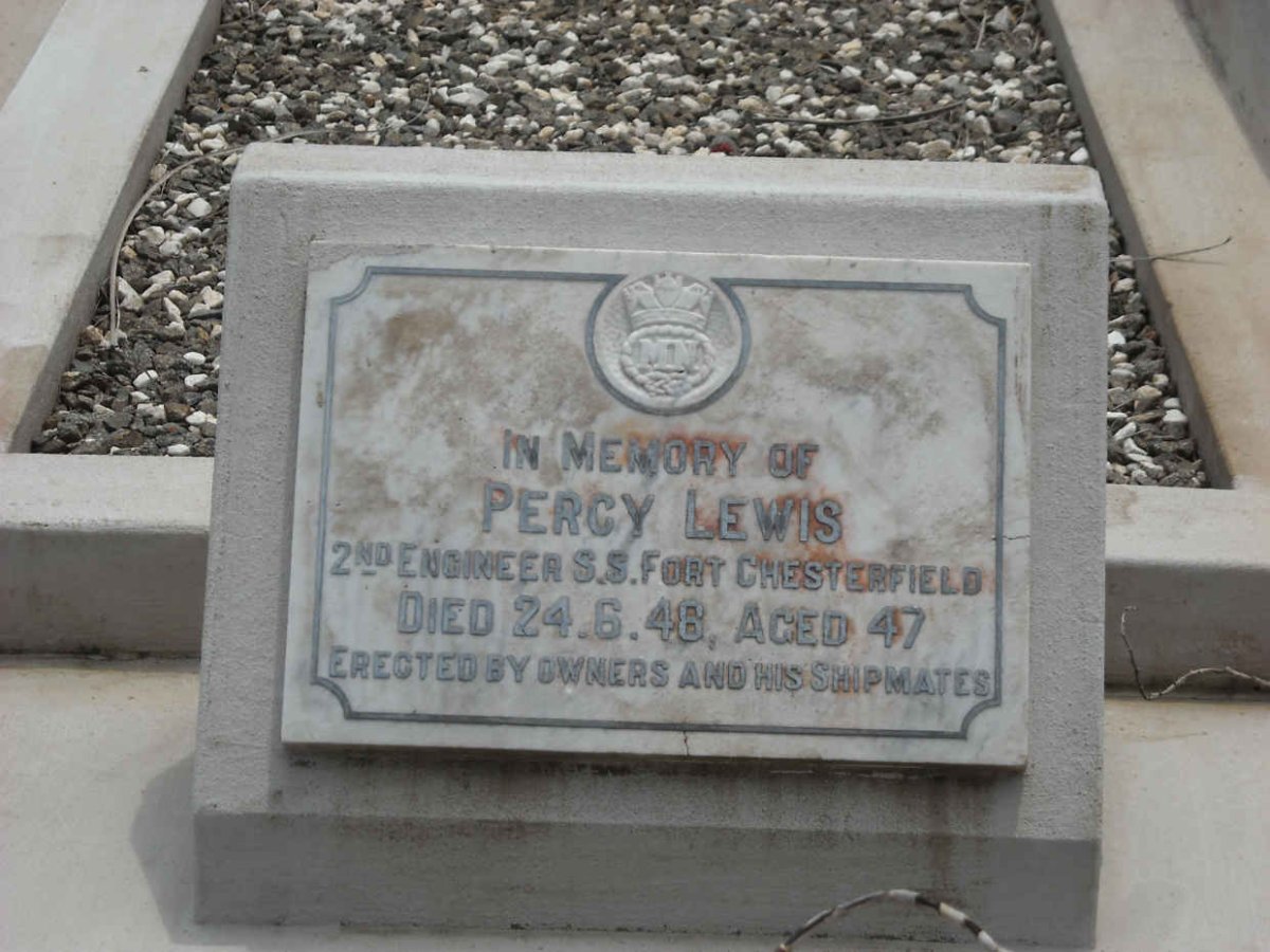 LEWIS Percy  -1948