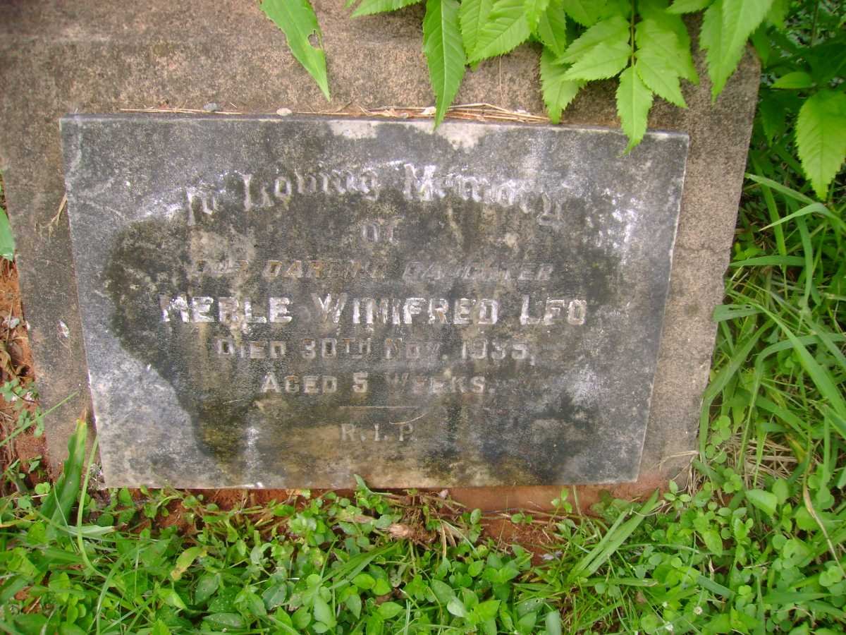 LEO Merle Winifred -1935