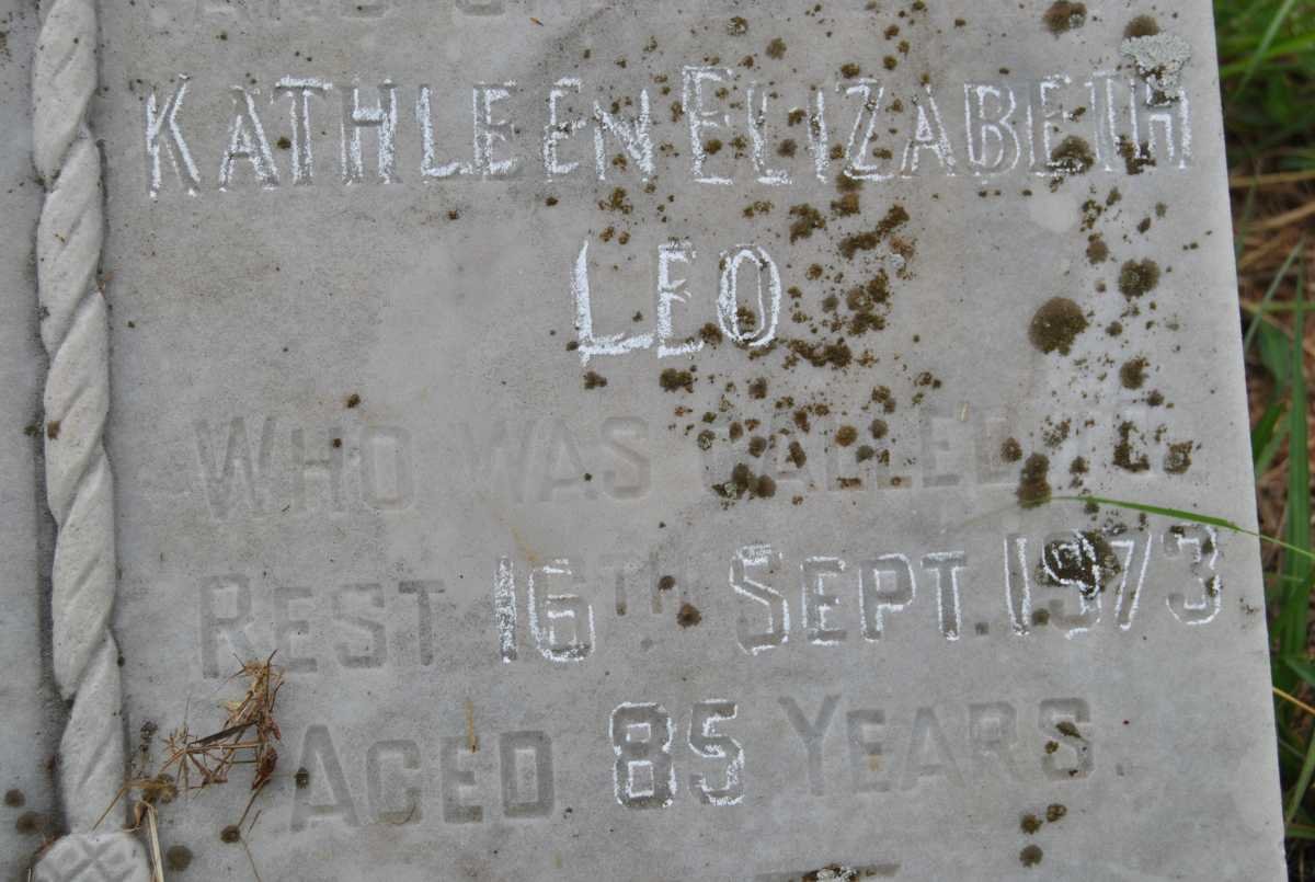 LEO Kathleen Elizabeth -1973