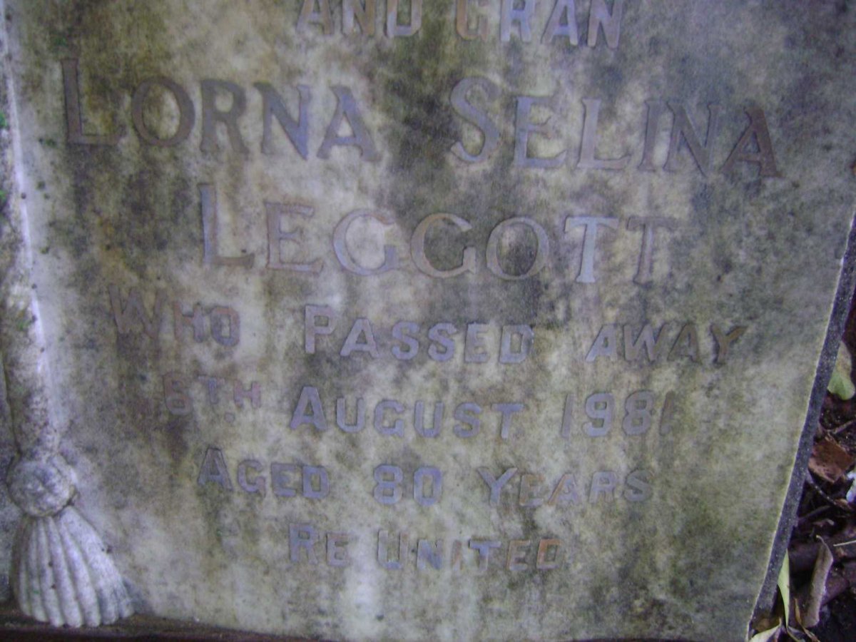 LEGGOTT Lorna Selina -1981