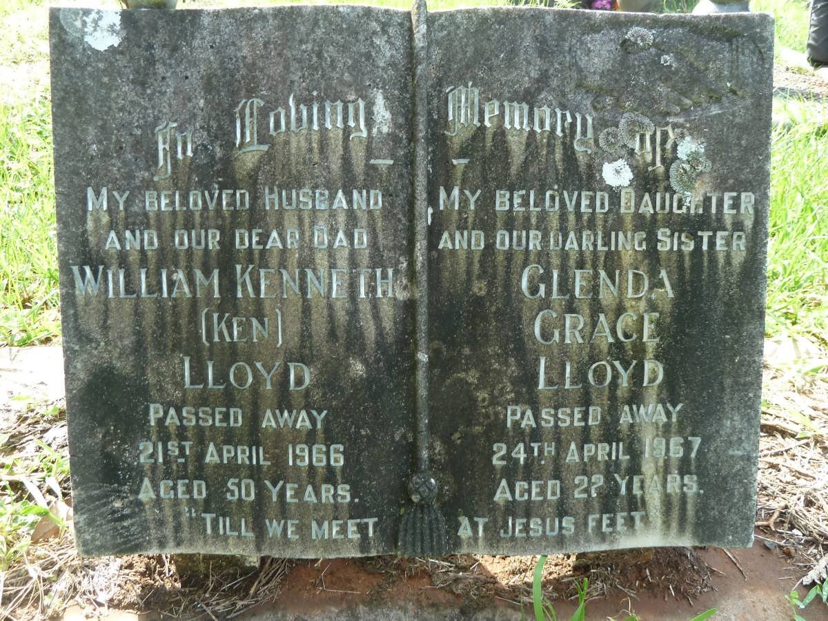 LLOYD William Kenneth -1966 :: LLOYD  Glenda Grace -1967
