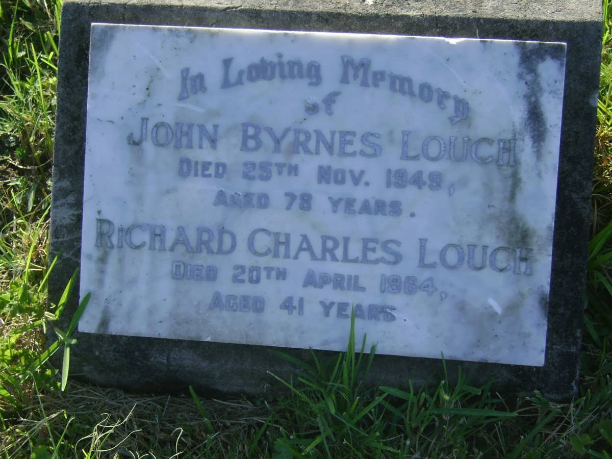LOUCH John Byrnes -1949 :: LOUCH Richard Charles -1954