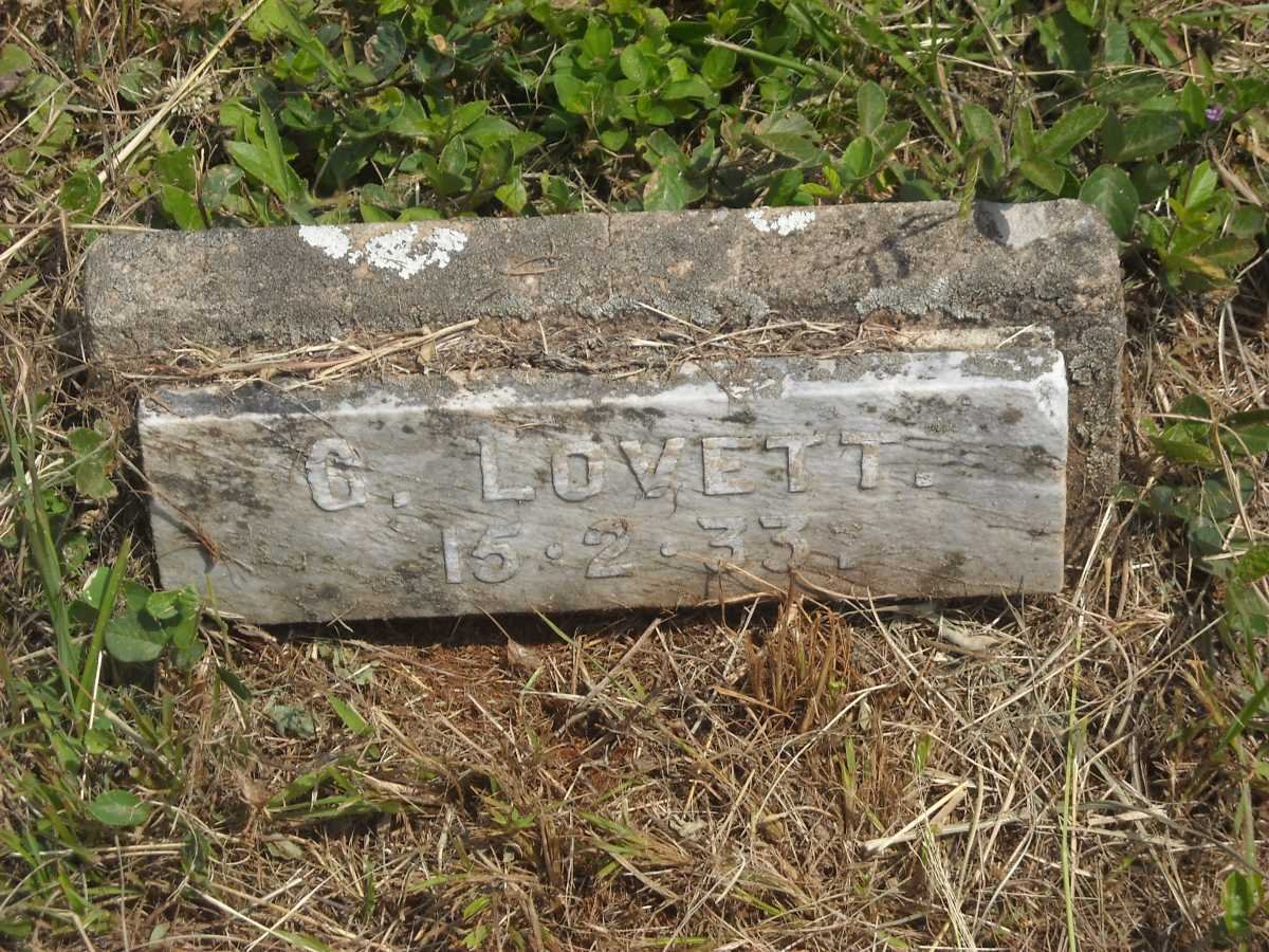 LOVETT G. -1933