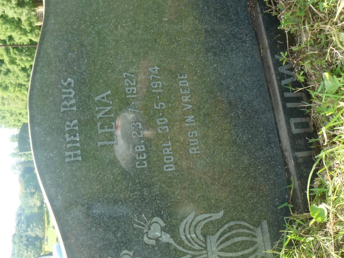 LOUW Lena 1927-1974