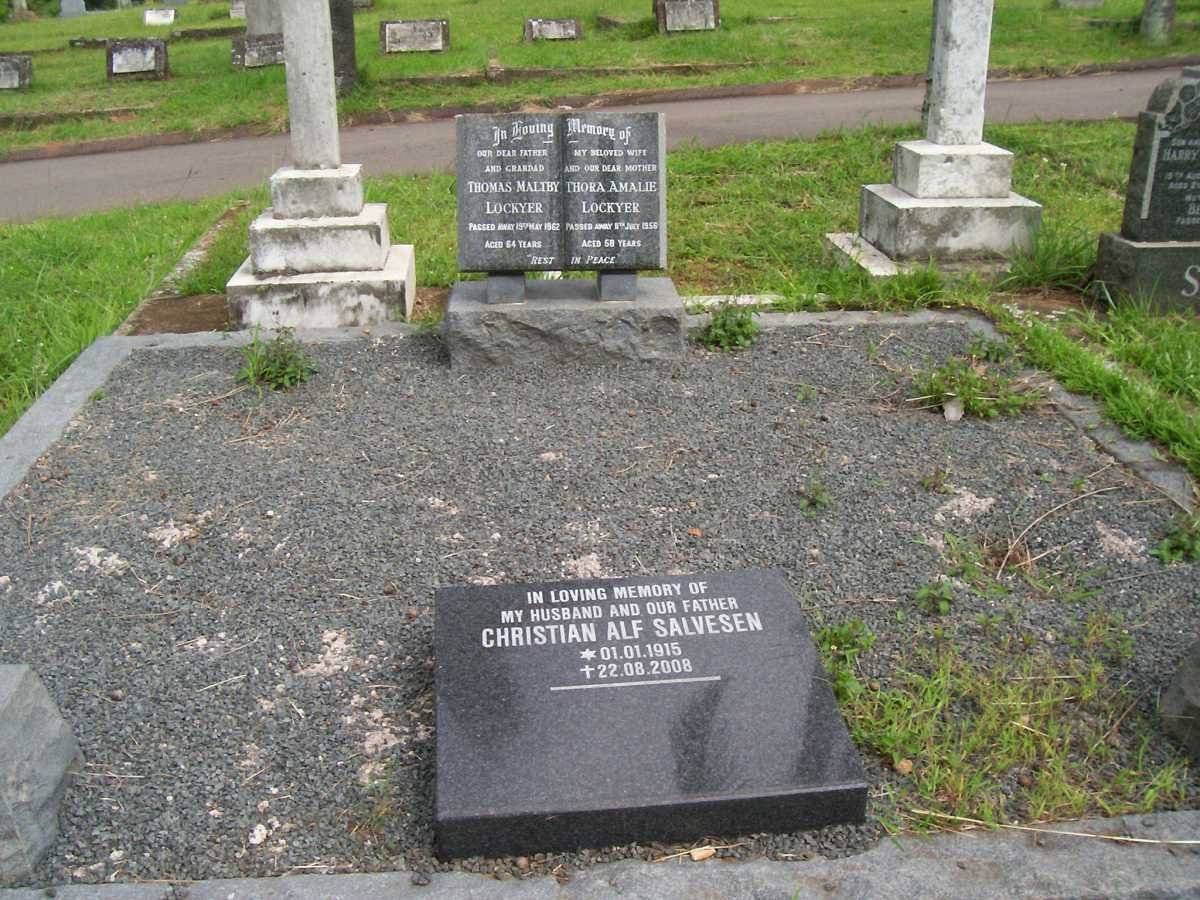 LOCKYER Thomas Maltby 1898-1962 &amp; Thora Amalie 1898-1956 :: SALVESEN Christian Alf 1915-2008