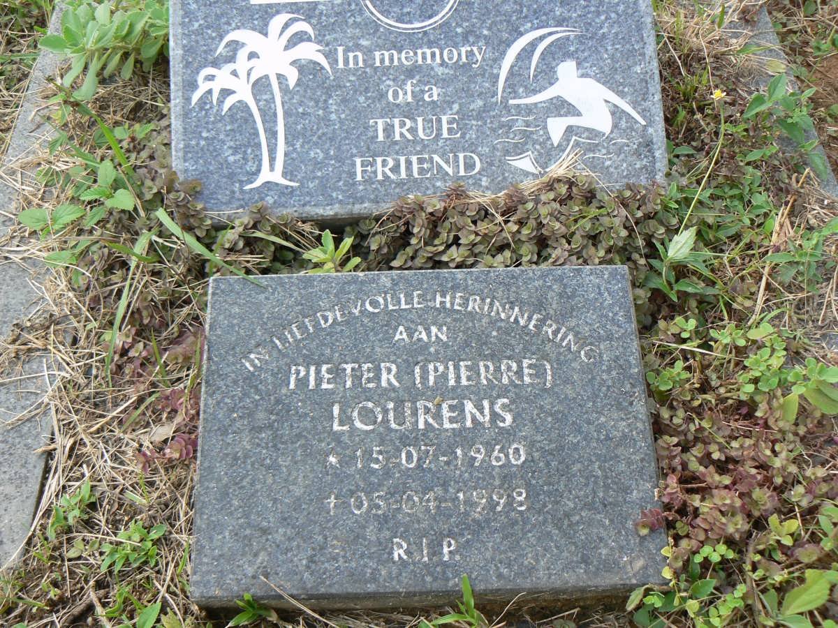 LOURENS Pieter 1960-1998