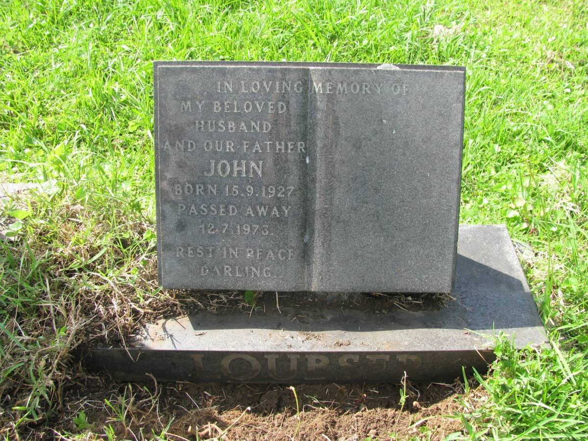 LOUBSER John 1927-1973