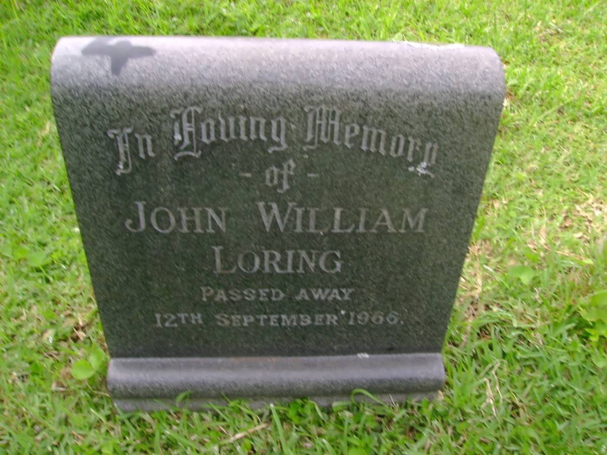 LORING John William -1966