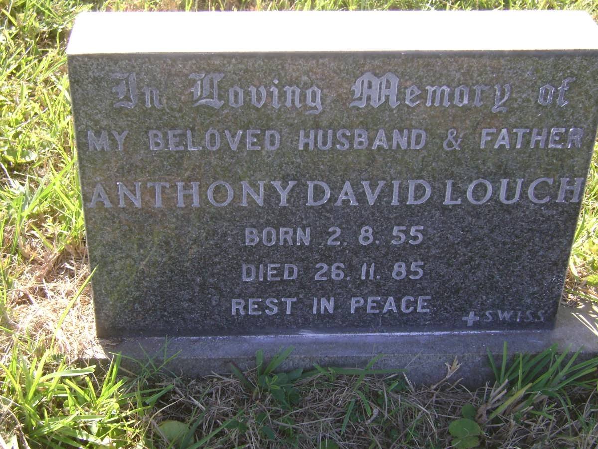 LOUCH Anthony David 1955-1985