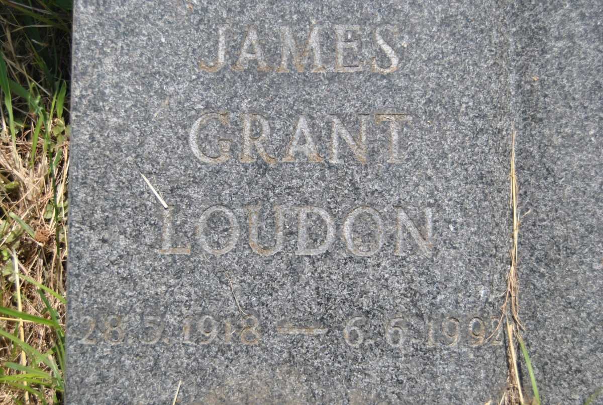 LOUDEN James Grant 1918-1992