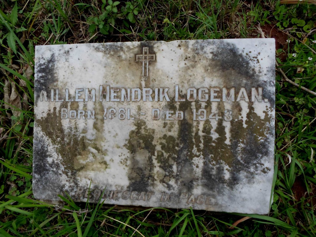 LOGEMAN Willem Hendrik 1881-1943