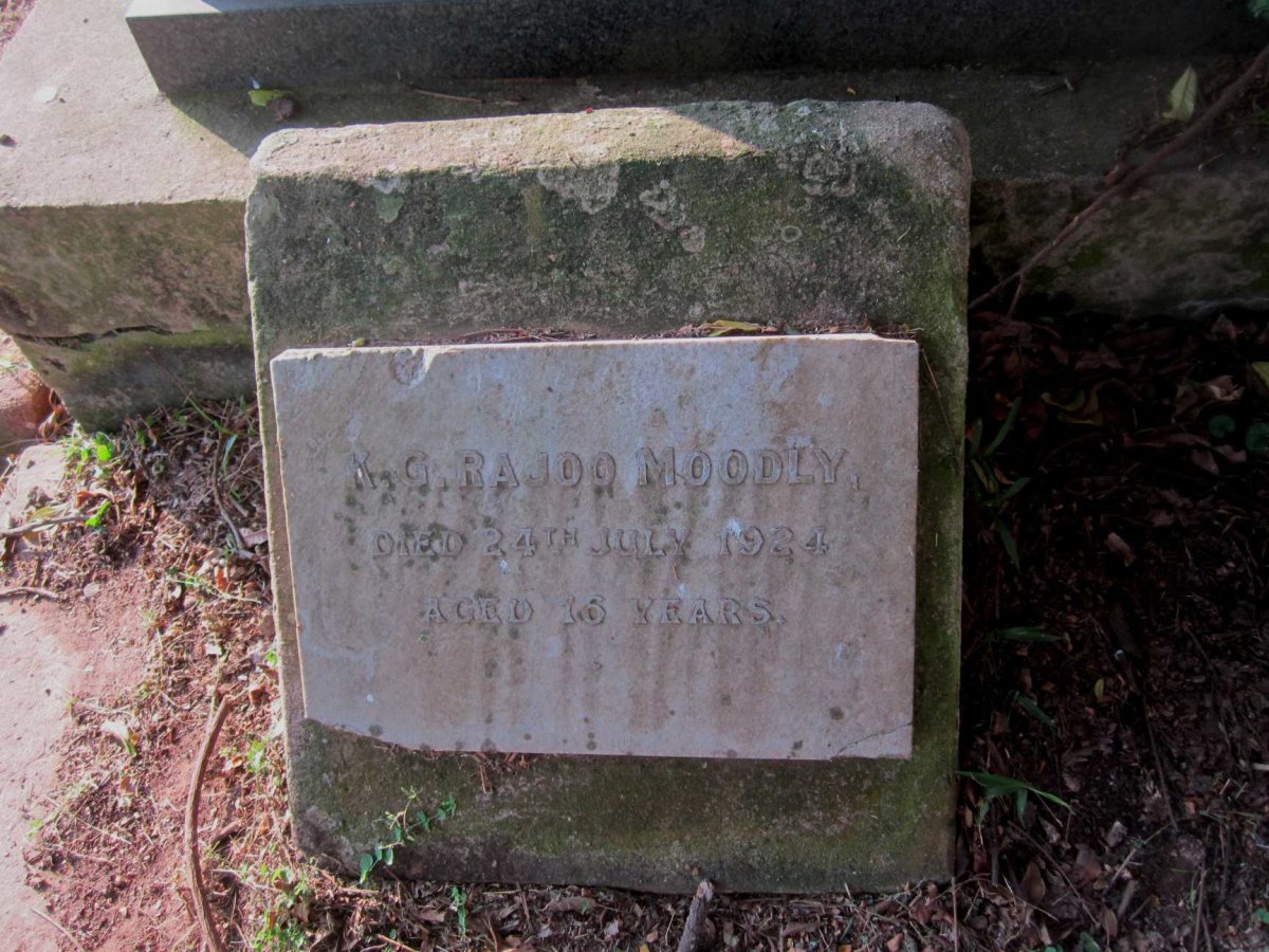 MOODLEY K.G. Rajoo -1924