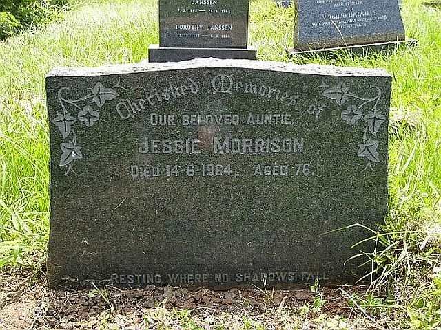 MORRISON Jessie -1964