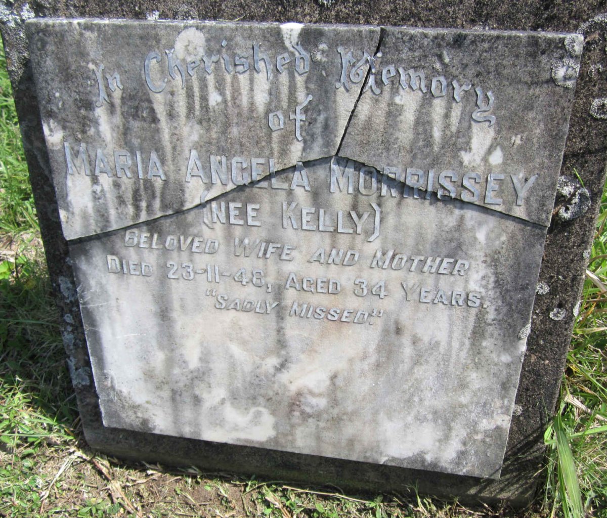 MORRISSEY Maria Angela nee KELLY -1948