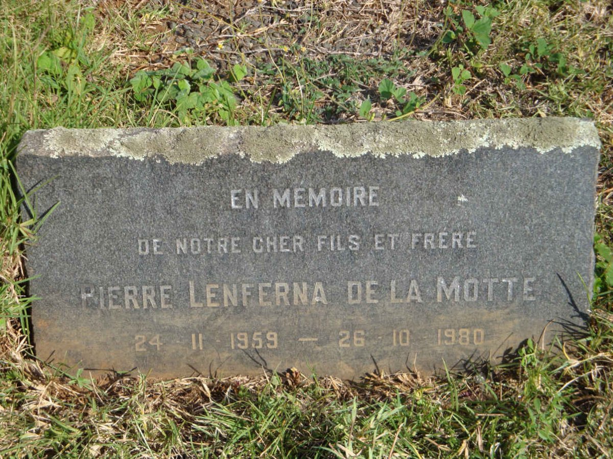 MOTTE Pierre Lenferna, de la 1959-1980