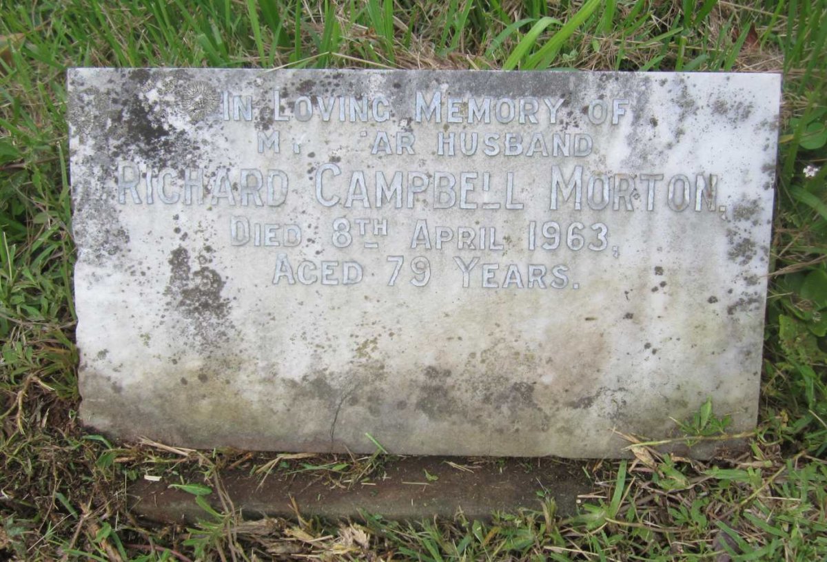 MORTON Richard Campbell -1963