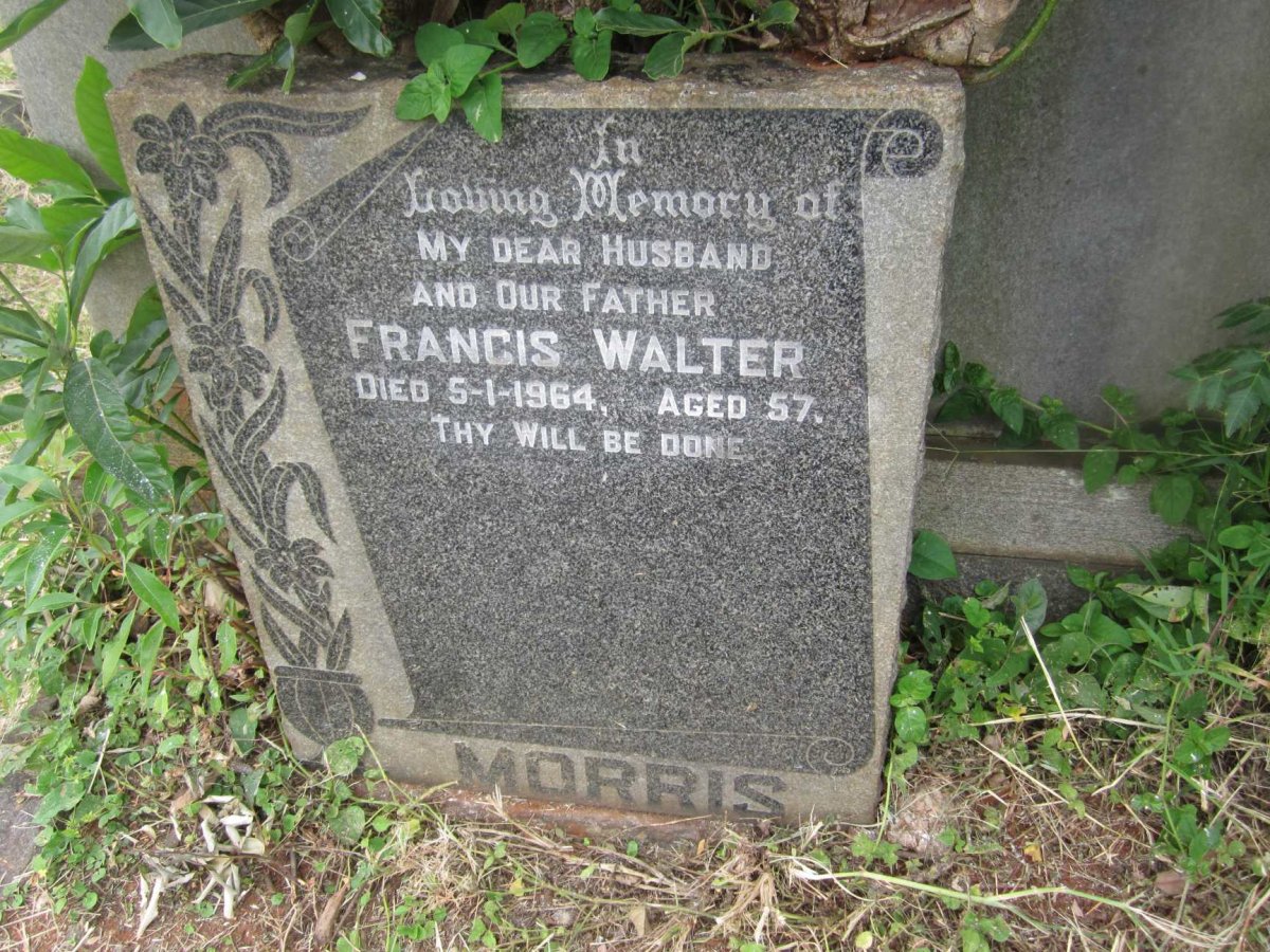 MORRIS Francis Walter -1964