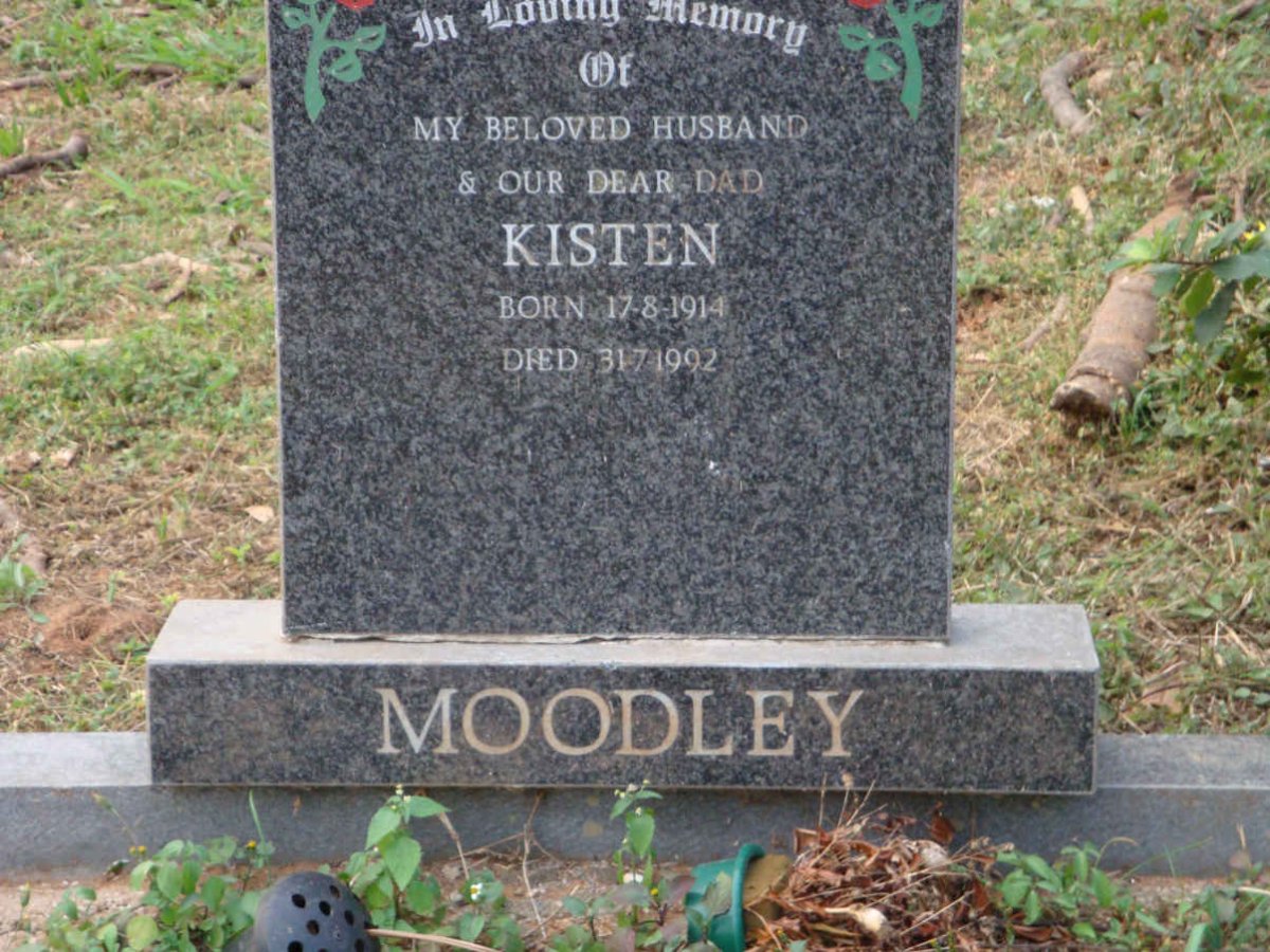MOODLEY Kisten 1914-1992
