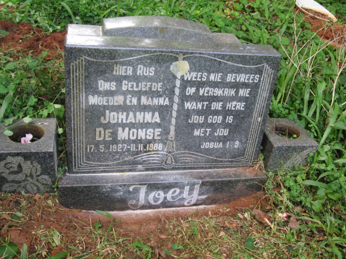 MONSE Johanna, de 1927-1988