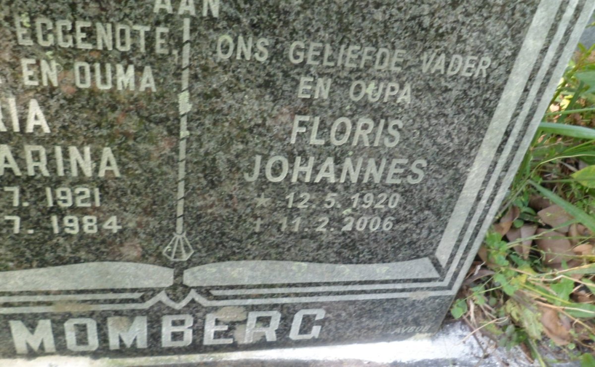 MOMBERG Floris Johannes 1920-2006